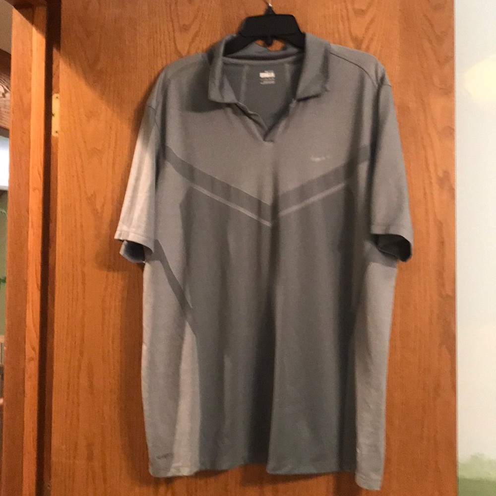 Men’s Nike dry fit blue- grey shirt